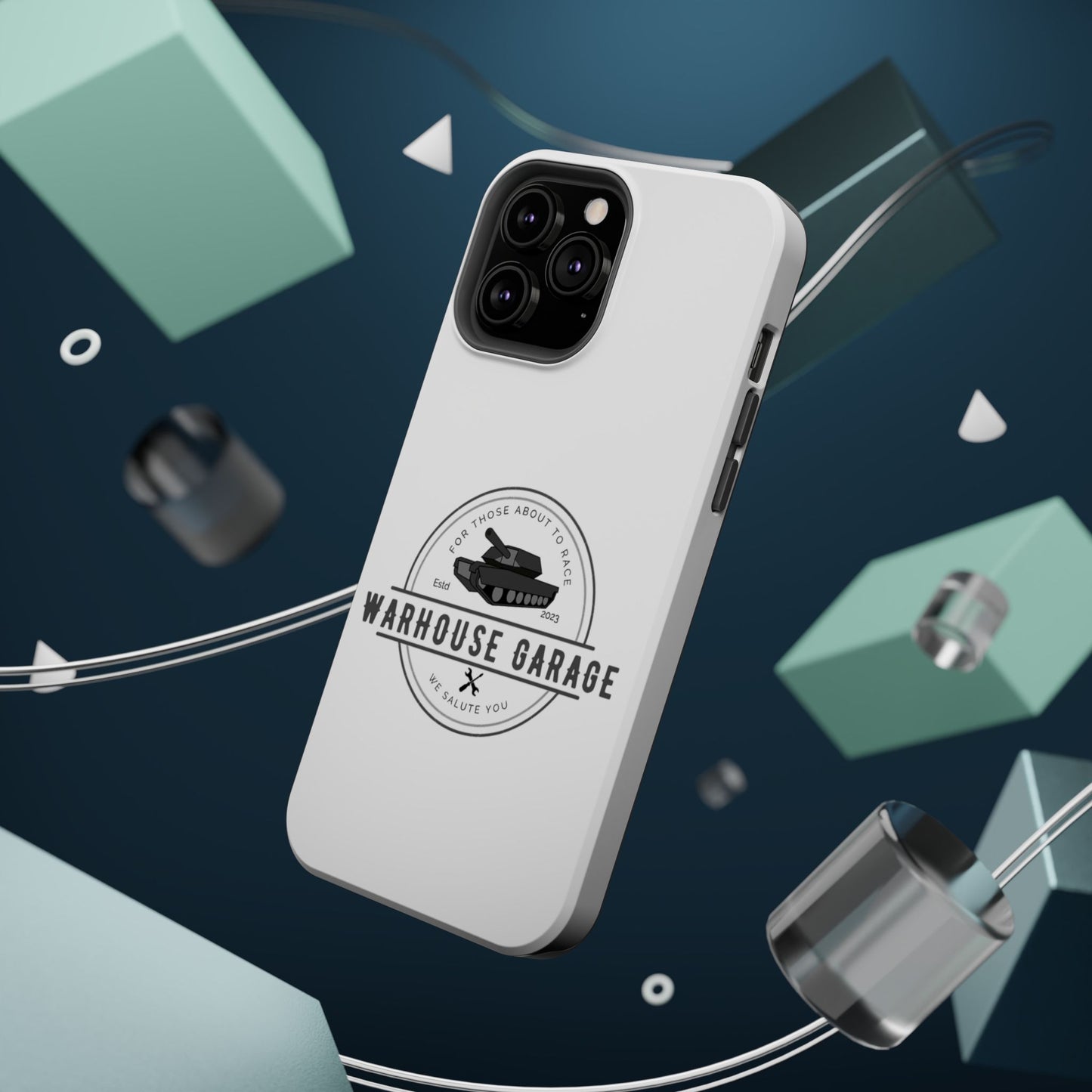 Logo Magnetic Hard Phone Case