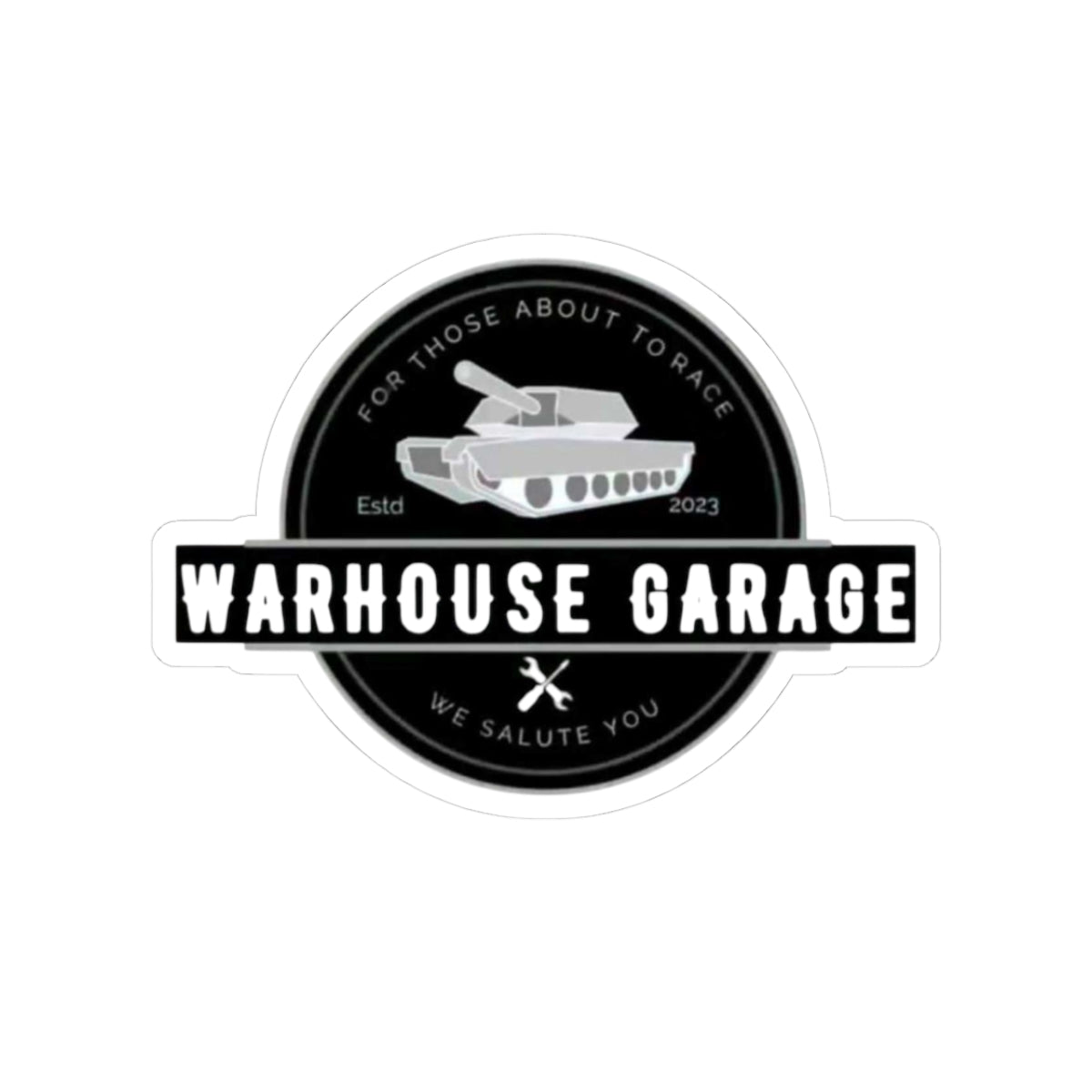 Logo Slap Sticker-Dark