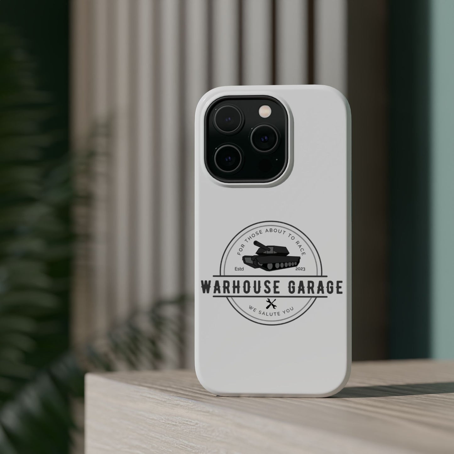 Logo Magnetic Hard Phone Case