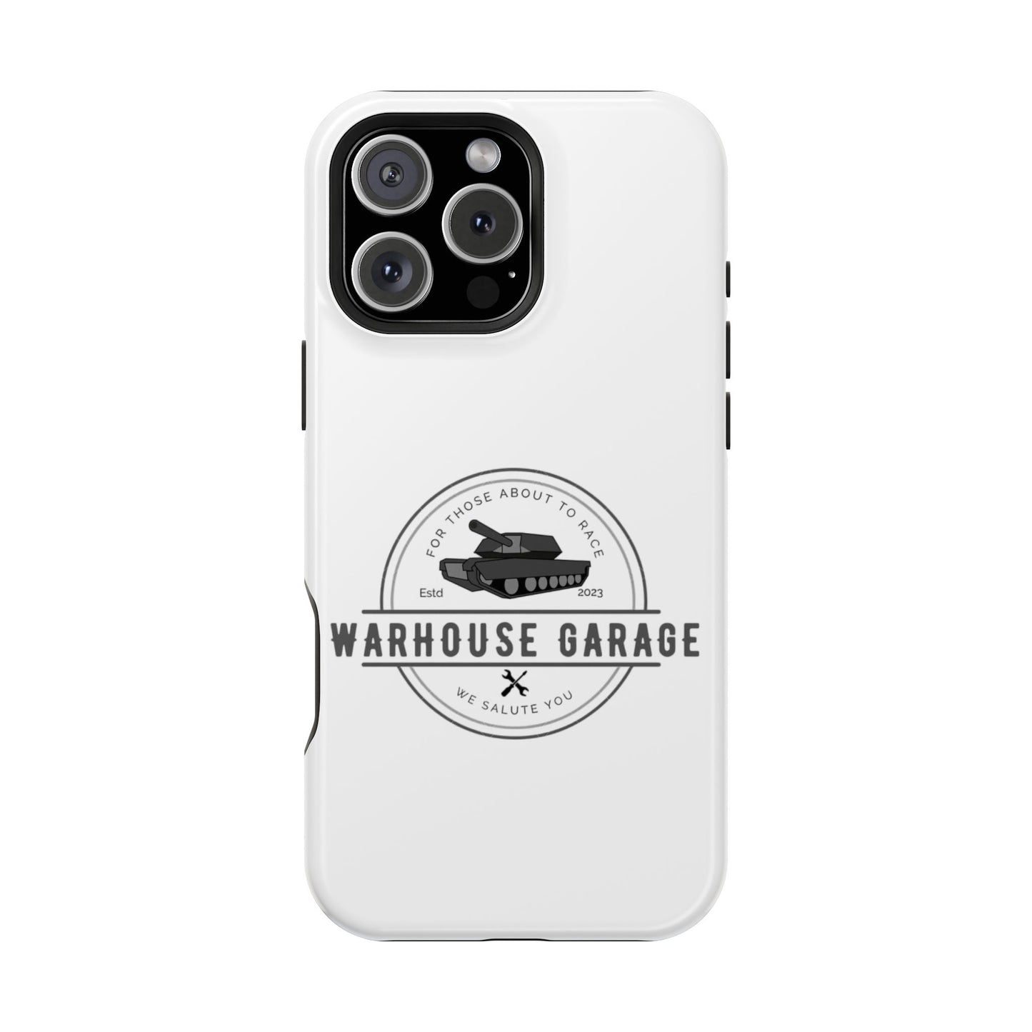 Logo Magnetic Hard Phone Case
